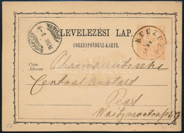 1874 2kr Díjjegyes Levelezőlap / PS-card "KUCZURA" (Gudlin 300 P) - Sonstige & Ohne Zuordnung