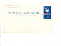 USA ETATS UNIS ENTIER CARTE WORLDVACATIONLAND  NEUF - 1961-80