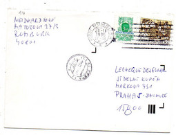 Tchéquie - 1996 - Lettre  RUMBURK   Pour PRAGUE  ..tp ......cachet ...........à Saisir - Covers & Documents