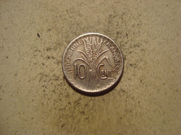 MONNAIE INDOCHINE 10 CENTIMES 1941 - Französisch-Indochina