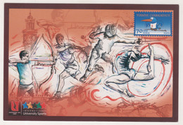 TURKEY,TURKEI,TURQUIE , 2005 UNIVERSIADE SUMMER GAMES UNIVERSITY SPORTS ,IZMIR ,POSTCARD - Collections, Lots & Series