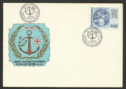 Portugal Centenaire Naissance Gago Coutinho 1º Traversée Par Avion Atlantique Sud Cachet Commemoratif 1969 - Postal Logo & Postmarks