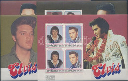 ** 1985 Elvis Presley Blokksor Mi 22-25 - Sonstige & Ohne Zuordnung