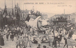 CPA France - 06 - NICE - Carnaval De Nice - En Route Pour Une Foire - Photo Cauvin - Porc Char - Carnival