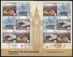 ** 2012 Olimpia Kisív, Olympic Mini Sheet Mi 2869-2871 - Sonstige & Ohne Zuordnung