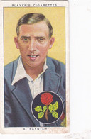 19 Edward Paynter, Lancashire - Cricketers 1938 -  Players Cigarettes - Original - Sport Cricket - Player's