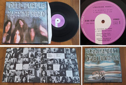 RARE French LP 33t RPM (12") DEEP PURPLE «Machine Head» («Smoke On The Water», Gatefold P/s, 1972) - Hard Rock En Metal