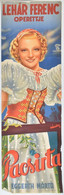 Pacsirta (1936). Moziplakát (filmplakát, Rácsplakát) Eggerth Márta (Martha Eggerth) és Mások Szereplésével. Lehár Ferenc - Sonstige & Ohne Zuordnung