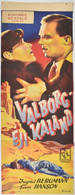 Valborg-éji Kaland (1935-1942). Moziplakát (filmplakát, Rácsplakát). Ingrid Bergman, Lars Hanson és Mások Szereplésével. - Sonstige & Ohne Zuordnung