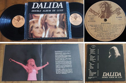 RARE French DOUBLE LP 33t RPM (12") DALIDA «Double Album De Luxe» (Gatefold P/s, 1974) - Collector's Editions