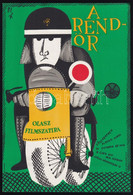 1962 A Rendőr, Olasz Film Alberto Sordi, Vittorio De Sica, Gr: Balogh István, 23×16 Cm - Sonstige & Ohne Zuordnung