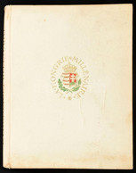 Radisics Elemér: La Hongrie Millénaire. Textes Et Illustrations. Bp., 1943, (Athenaeum-ny.), X+(2)+194+(2) P. + 24 T. (s - Ohne Zuordnung