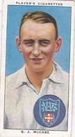 44 Stan McCabe New South Wales - Cricketers 1938 -  Players Cigarettes - Original - Sport Cricket - Player's