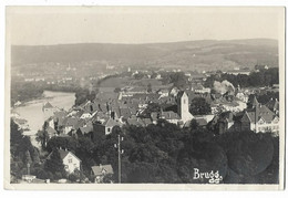 BRUGG: Teilansicht, Foto-AK 1934 - Brugg