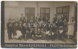 ** T2/T3 Gesangklub Transsylvania "Flotte-Bursche" / Román énekesek Klubja, énekkar / Romanian Singers' Club. Photo (EK) - Ohne Zuordnung