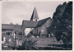 Orny VD, Eglise Et Cimetière (8243) 10x15 - Orny