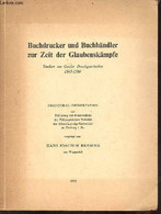 Buchdrucker Und Buchhändler Zur Zeit Der Glaubenskämpfe Studien Zur Genfer Druckgeschichte 1565-1580 - Inaugural-dissert - Sonstige & Ohne Zuordnung