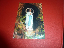 Lourdes - La Vierge De La Grotte - 75 - Editions Edlux - P. Doucet - Année 1963 - - Luoghi Santi
