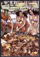 Tahiti / Ouverture D'un Four Tahitien (Himaa) Opening Of A Tahitian Oven / Food, Pig / Unused, Uncirculated, 1965 - Tahiti