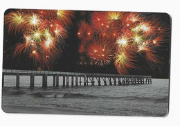 NAMIBIE REF MV CARDS NMB-208 N$20 + 2  FIREWORKS AT PIER IN SEA 2 SO3 Date 2002 - Namibia