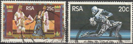 South Africa RSA - 1981 - State Theatre Performing Arts Complete Set - Oblitérés