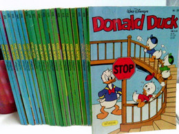 Konvolut: 22 Bände / Taschenbücher Walt Disneys Donald Duck. - Autres & Non Classés