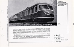 X AS 2061 & X BSD 4365 FICHE DOCUMENTAIRE DOUBLE LOCO REVUE N° 225/226 OCTOBRE 1988 - Français