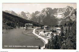 LAGO  DI  MISURINA (BL):   SORAPIS  -  PER  LA  FRANCIA  -  FOTO  -  FP - Water Towers & Wind Turbines