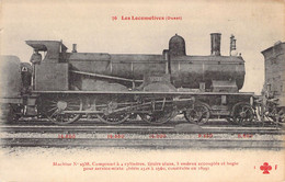 CPA France Transport - Les Locomotives Ouest - 76 - Machine N°2538 - Trains