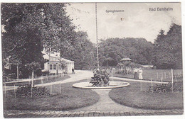 Delcampe - Bad Bentheim Springbrunnen AK KH926 - Bad Bentheim