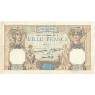 France, 1000 Francs, 1931, Y.1616 369, TTB, Fayette:37.06, KM:79b - 1 000 F 1927-1940 ''Cérès Et Mercure''
