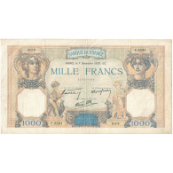 France, 500 Francs, Cérès Et Mercure, 1939, F.8531 609, TTB+, Fayette:38.40 - 1 000 F 1927-1940 ''Cérès Et Mercure''
