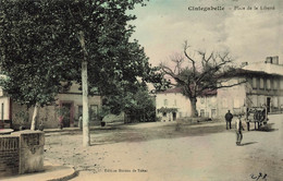 Cintegabelle * La Place De La Liberté * Attelage Villageois - Andere & Zonder Classificatie