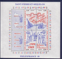 G117-Saint Pierre Et Miquelon BF N°3 Révolution Française - Autres & Non Classés