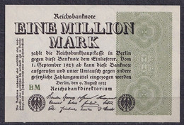 Germany - 1923 - 1 Mil  Mark - P102d...Wellen  R-101d  UNC - 1 Miljoen Mark