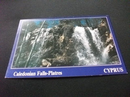 Delcampe - CIPRO CIPRUS LE CASCATE DI CALEDEONIAN PRESSI VILLAGGIO DI PLATRES FALLS - Zypern
