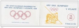 Carnet De 5 Timbres YT C 115 JO Atlanta 1996 Lancer De Javelot / Booklet Michel MH 0-35 Olympic Games '96 - Neufs