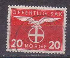 Q8128 - NORWAY NORVEGE Service N°45 - Oficiales