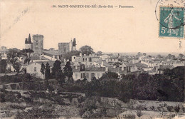 CPA FRANCE - 17 - Ile De Ré - Saint Martin De Ré - Panorama - Ile De Ré