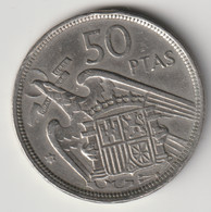 ESPANA 1957 58: 50 Pesetas, 1958, KM 788 - 50 Pesetas