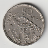 ESPANA 1957 58: 50 Pesetas, 1958, KM 788 - 50 Peseta