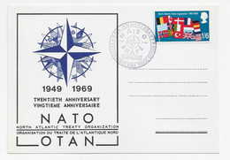 3730   Tarjeta  Inglaterra , British Forces , Shape,  NATO -OTAN, (1949-1969 ),tratado Atlantico Norte - NATO