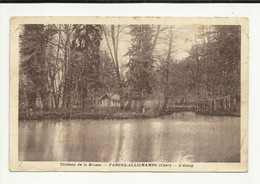 18. FARGES ALLICHAMPS . CHATEAU DE LA BROSSE . L ETANG - Préveranges