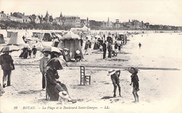 CPA FRANCE - 17 - ROYAN - La Plage Et Le Boulevard Saint Georges - LL - Royan