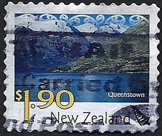 NEW ZEALAND 2010 QEII $1.90 Multicoloured, Scenic-Queenstown Self Adhesive SG3227 FU - Usati