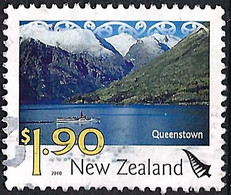 NEW ZEALAND 2010 QEII $1.90 Multicoloured, Scenic-Queenstown SG3227 FU - Used Stamps