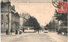 CPA Carte Postale France Le Havre  Boulevard De Strasboug  Tram  1910 VM61804ok - Graville