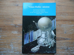 VENUS HALLEY MISSION EXPERIMENT DESCRIPTION AND SCIENTIFIC OBJECTIVES THE INTERNATIONAL PROJECT VEGA 1984 - 1986 DL 1985 - Astronomy