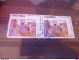 RWANDA  YVERT N°1258 - Usados