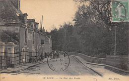 Le Lude        72       La Rue Des Ponts        (voir Scan) - Andere & Zonder Classificatie